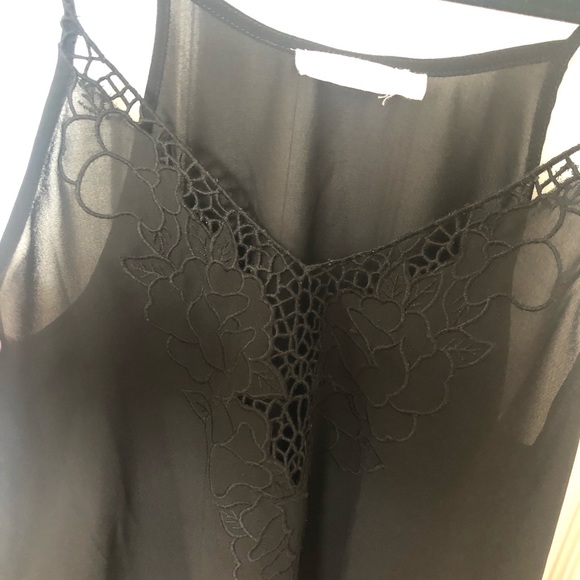 Lace Black tank top - Picture 2 of 2